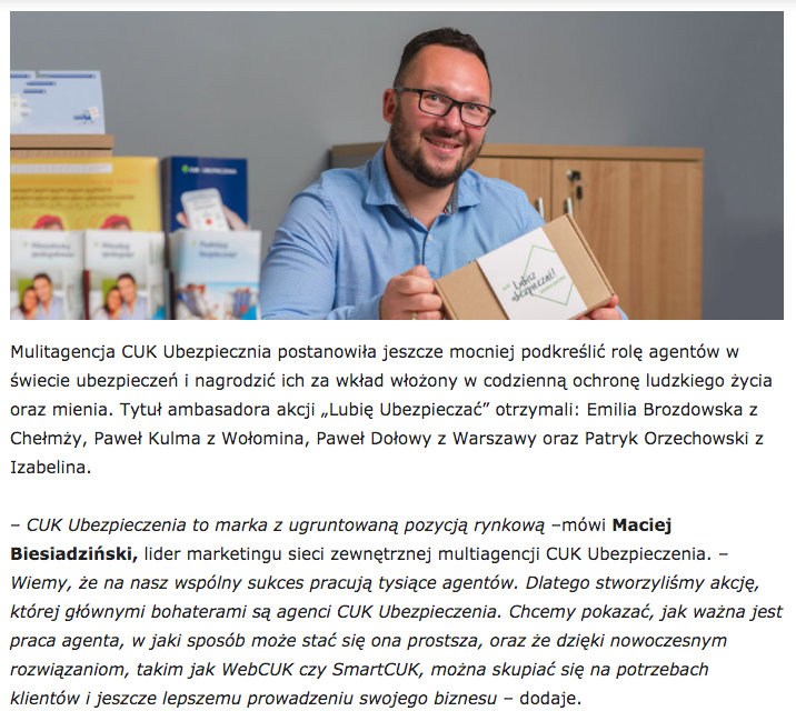 Ambasadorzy Lubię Ubezpieczać